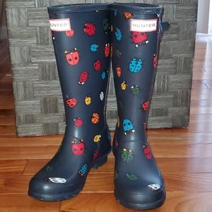 Hunter ladybug 🐞 rainboots
